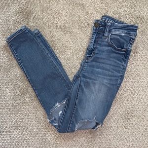 American Eagle short skinny jeans